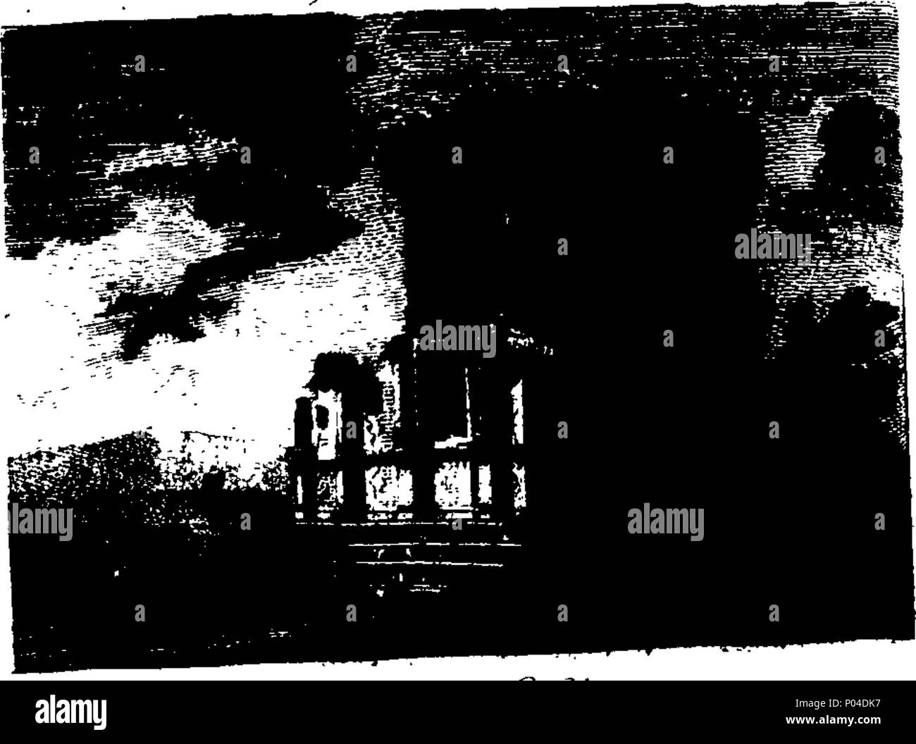 . Inglese: Fleuron dal libro: una descrizione delle opere d'arte di Roma antica e quella moderna, particolarmente in architettura, scultura e pittura. A cui si aggiunge un tour attraverso le città e i paesi nei dintorni della metropoli. Attentamente collazionate con la migliore autorità. Da J. Salmone, antiquario, fine di Roma in due volumi. Abbellito con belle incisioni da disegni originali, ... 87 una descrizione delle opere d'arte di Roma antica e quella moderna, particolarmente in architettura, scultura e pittura Fleuron T113867-14 Foto Stock