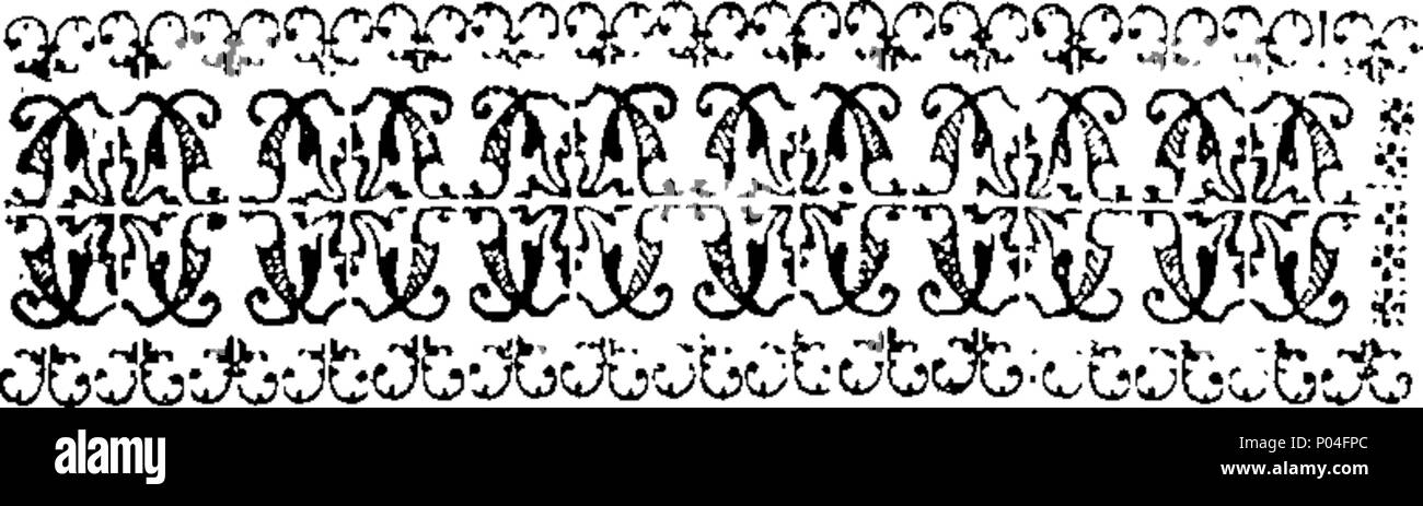 . Inglese: Fleuron dal libro: un insieme di tratti scritto da alla fine del Reverendo e imparato Jeremy Collier, A.M. per il ripristino di alcune preghiere e le direzioni come essi siano in comunione-servizio del primo inglese liturgia riformata, compilati dai Vescovi nel secondo e terzo anno del regno del re Edward VI. Contenente i seguenti pezzi; ovvero I. motivi per il ripristino di detto le preghiere e le direzioni. II. Una difesa della detta motivazione; essendo una risposta a un libro intitled, senza motivi per un ripristino. III. Una vendetta dei motivi e della difesa, parte I. IV. Parte II della stessa. V. Foto Stock