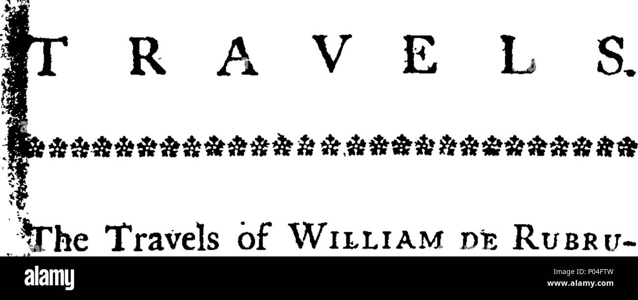. Inglese: Fleuron dal libro: una raccolta di viaggi, montaggio passante da varie parti del mondo; ma più in particolare per montaggio passante Tartary, Cina, Turchia, la Persia e l'East-Indies. ... Dal Sig. Derrick. In due volumi. ... 50 Una raccolta di viaggi, montaggio passante da varie parti del mondo; ma più in particolare per montaggio passante Tartary, Cina, Turchia, la Persia e l'East-Indies Fleuron T135777-4 Foto Stock