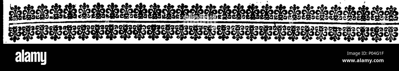 . Inglese: Fleuron dal libro: una raccolta di trattati relativi al debito nazionale & fondi. Il primo di essi è datato Aprile 11th, 1717. e lo scorso ottobre 30th, 1719. E anche una raccolta di trattati relativi all'South-Sea stock e schema: il primo di essi è datato Marzo 31. 1720 e l'ultimo, 4 aprile. 1721. Da Archibald Hutcheson, dell'Middle-Temple, Londra, Esq; e membro del Parlamento di Hastings, nel Sussex. 50 Una raccolta di trattati relativi al debito nazionale e fondi Fleuron T011405-41 Foto Stock