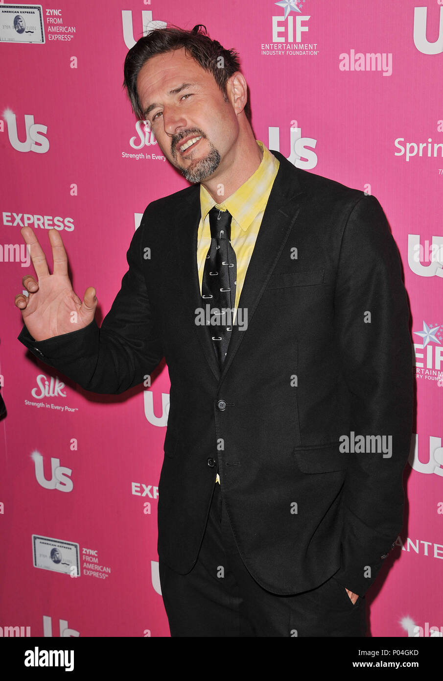 David Arquette - Us Weekly Hot stelle di Hollywood che hanno cura di Los Angeles.David Arquette 49 Red Carpet Event, verticale, STATI UNITI D'AMERICA, industria cinematografica, celebrità, fotografia, Bestof, arte cultura e intrattenimento, Topix celebrità moda / Verticale, meglio di, evento nella vita di Hollywood - California, moquette rossa e dietro le quinte, USA, industria cinematografica, celebrità, movie celebrità, personaggi televisivi, musica celebrità, fotografia, Bestof, arte cultura e intrattenimento, Topix, verticale, una persona, dall'anno , 2010, inchiesta tsuni@Gamma-USA.com - Tre quarti Foto Stock