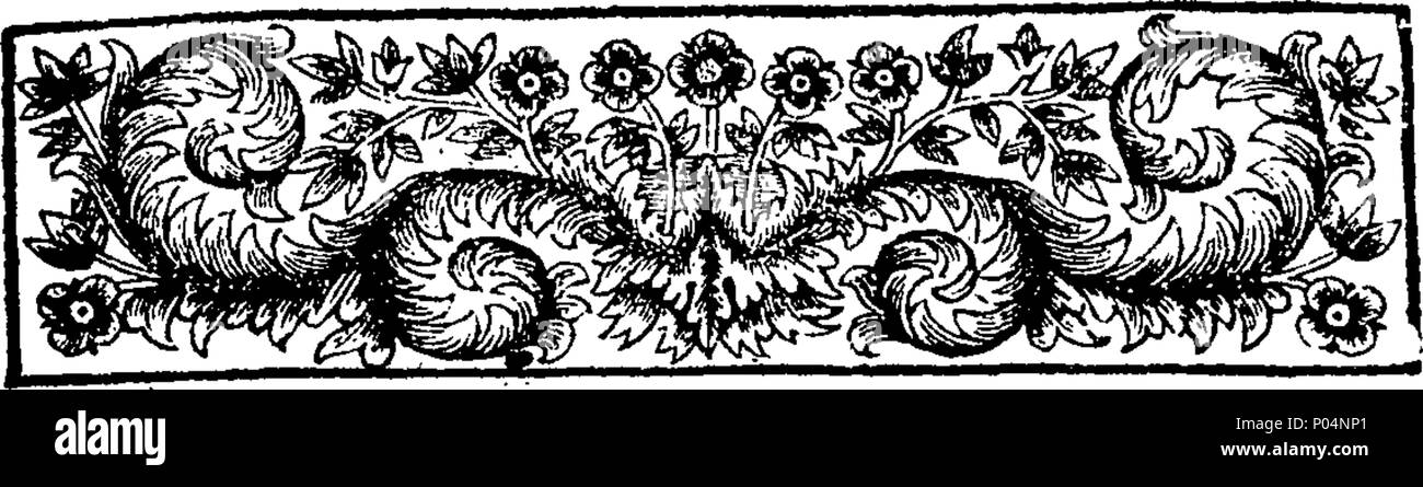 . Inglese: Fleuron dal libro: Una compendiosa vista di motivi di religione, sia naturali che rivelano'd: in due tesi di laurea. I. annunziando, che la religione naturale e la Rivelazione cristiana, rispetto alla testimonianza nata da miracoli, stand sia di 'em su uno e lo stesso fondamento; e che la religione naturale non ha sul quale supporto per sé se il Cristianesimo è mal collegato a massa. II. Al momento gli ebrei, al momento il nostro Salvatore ha agito publickly come messaggero di Dio, rispetto alla loro credulità o la diffidenza nel credere. Da Thomas Seaton, M. A. Vicario di Raunston e cappellano all'orecchio Foto Stock