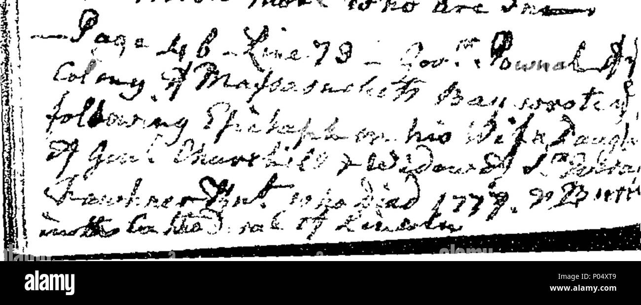 . Inglese: Fleuron dal libro: una continuazione di Hudibras in due canti. Scritto in il tempo del concorso infelice tra Gran Bretagna e America, nel 1777 e 1778. 72 una continuazione di Hudibras in due canti Fleuron T117058-9 Foto Stock