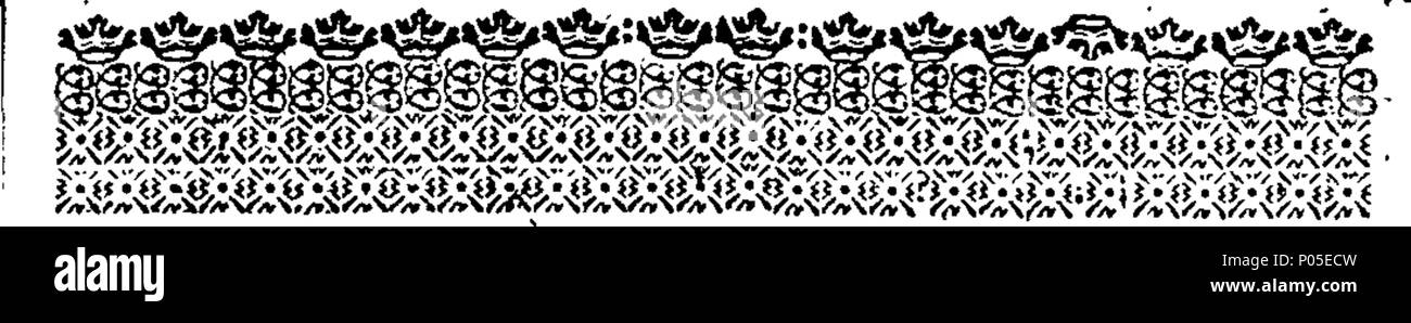 . Inglese: Fleuron dal libro: una dedizione di un grande uomo, concernente le dediche. Scoprire, tra gli altri meravigliosi segreti, quale sarà presente la postura degli affari di un migliaio di anni quindi. 79 Una dedica ad un grande uomo, concernente le dediche Fleuron T032206-3 Foto Stock