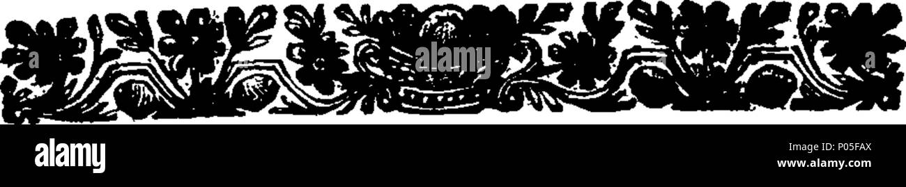 . Inglese: Fleuron dal libro: una difesa del coraggio, onore e lealtà del Irish-Nation, in risposta alle riflessioni scandaloso del Free-Briton e altri. In una lettera a che l'autore. Da Charles Forman Esq; 80 una difesa del coraggio, onore e lealtà del Irish-Nation, in risposta alle riflessioni scandaloso del Free-Briton e altri Fleuron T108813-4 Foto Stock