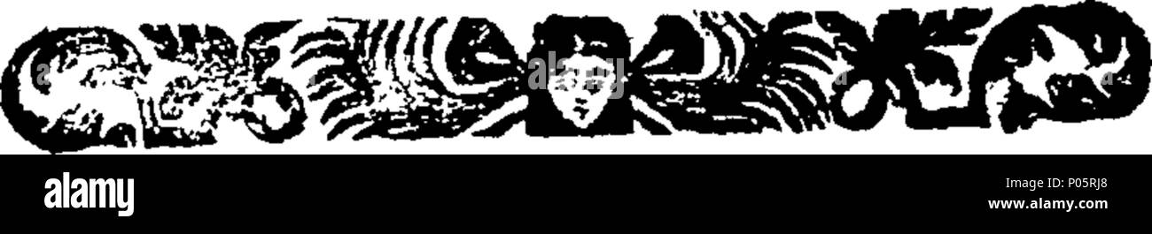 . Inglese: Fleuron dal libro: un paio di parole più di consigli agli amici di Irlanda, sull attuale crisi. 99 alcune parole più di consigli agli amici di Irlanda, sull attuale crisi. Fleuron T033111-2 Foto Stock