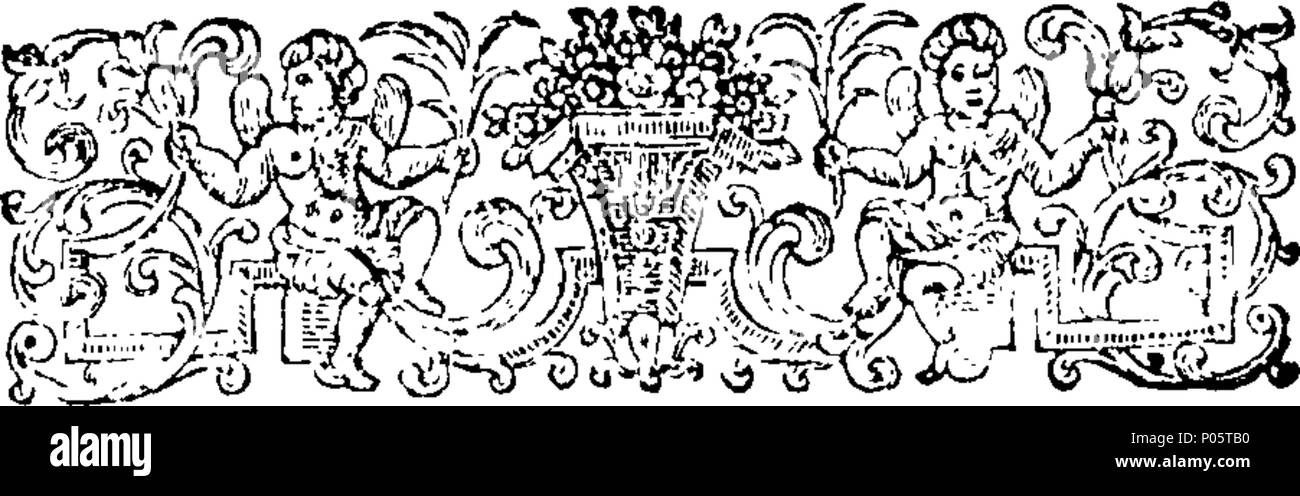 . Inglese: Fleuron dal libro: un autentica e piena considerazione della strana e misteriosa vicenda tra Maria scudieri zingaro e Elizabeth Canning, che ha giurato che ella è stata derubata e poi confinata dalla gitana, fino a che fu quasi morti di fame; per cui la gitana è stato condannato a morte, ma in seguito ha ricevuto la Sua Maestà il perdono. Con tutti i particolari del processo di inscatolamento di Elizabeth successivamente su un accusa per una falsa accusa, &c. del gypsy; iniziato presso la Old Bailey Lunedì 29 Aprile, 1754 e continuato fino al martedì il settimo di maggio. 100 una piena e auth Foto Stock