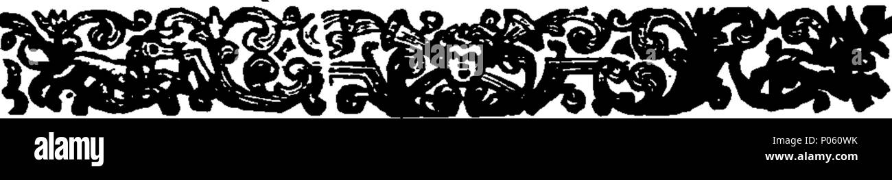 . Inglese: Fleuron dal libro: una descrizione di tutte le contee in Inghilterra e nel Galles, contenente I. In quali diocesi, circonferenza delle miglia, il numero di acri e ospita l'aria e del suolo, fiumi, materie prime, e chief sedi della nobiltà e signori di ogni contea. II. Market-Towns, market-giorni e distanza da Londra. III. I membri del Parlamento europeo IV. Fiere, fissare'd e mobile. V. Gli allenatori, vettori, e Water-Bound. VI. Strade da Londra a Città del Capo, e Cross-Roads. Ogni contea distinta dalla stessa in ordine alfabetico; molto semplici e di facile; simili non misura. Analogamente i tassi di coachm Foto Stock