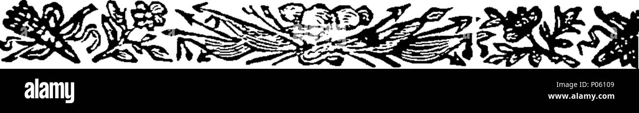 . Inglese: Fleuron dal libro: una descrizione di tutte le contee in Inghilterra e nel Galles, contenente I. In quali diocesi, ... II. Mercato-città, market-giorni, ... A cui si aggiunge, i rivenditori di Pocket Companion. Contenenti tabelle ... 83 Una descrizione di tutte le contee in Inghilterra e nel Galles, CONTENENTE I Fleuron T065460-43 Foto Stock