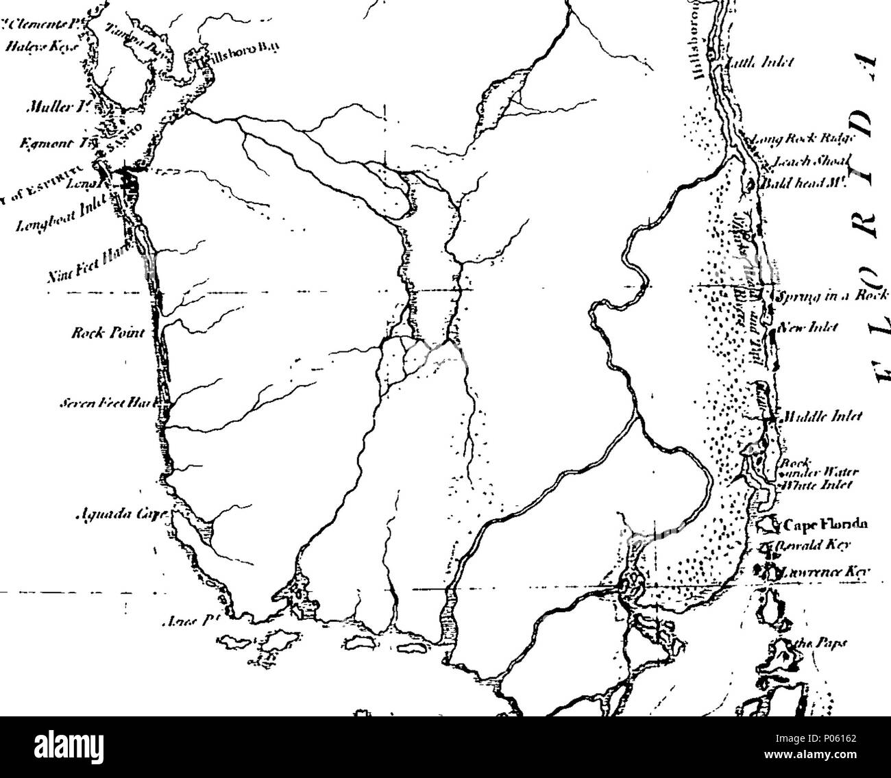 Inglese Fleuron Dal Libro Una Descrizione Di East Florida Con Un Ufficiale Tenuti Da John Bartram