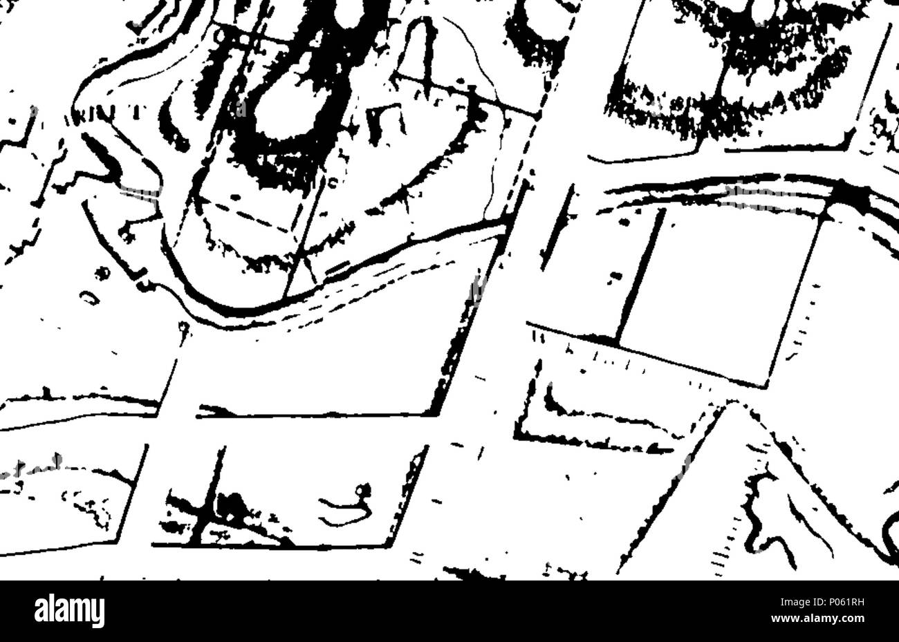 . Inglese: Fleuron dal libro: una descrizione del paese da trenta a quaranta miglia round Manchester; i materiali disposti, e l'opera composta da J. Aikin, M.D. Abbellito e illustrato con settanta-tre piastre. 85 Una descrizione del paese da trenta a quaranta miglia round Manchester; i materiali disposti, e l'opera composta da J Fleuron T085569-47 Foto Stock