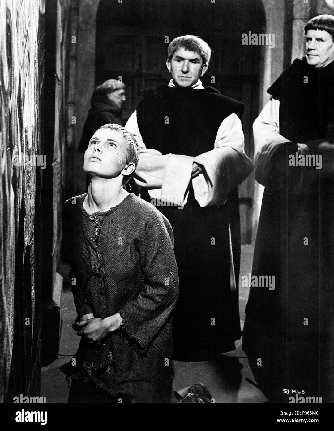 Pellicola originale titolo: Saint Joan. Titolo inglese: Saint Joan. Regista: Otto Preminger Ludwig. Anno: 1957. Stelle: Jeanne D'ARC; JEAN SEBERG. Credito: United Artists / Album Foto Stock