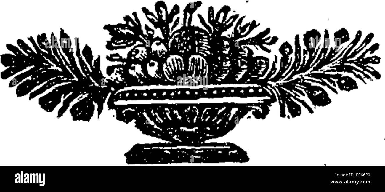 . Inglese: Fleuron dal libro: una scoperta dell'isola: frivola o frivolo isola. Tradotto dal francese, ora privatamente consegnato circa a Parigi, e ha detto di essere gradevole per i manoscritti in inglese relativa che isola e dei suoi abitanti. Scritto da ordine di l-un-n. 94 Una scoperta dell'isola Frivola- o, frivolo isola Fleuron N045546-1 Foto Stock