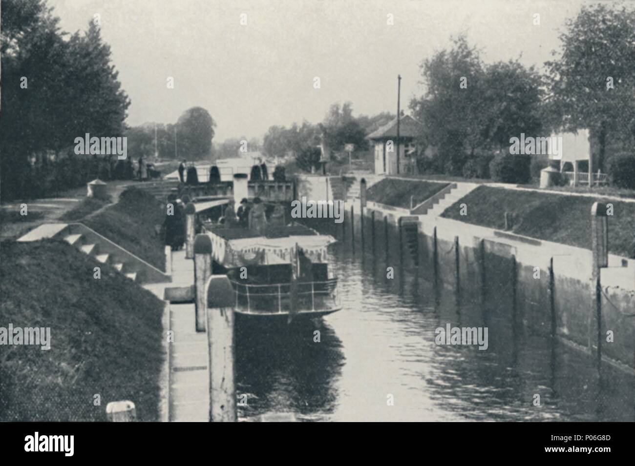 "Una serratura', 1910. Artista: Sport e generale Stampa Agenzia. Foto Stock