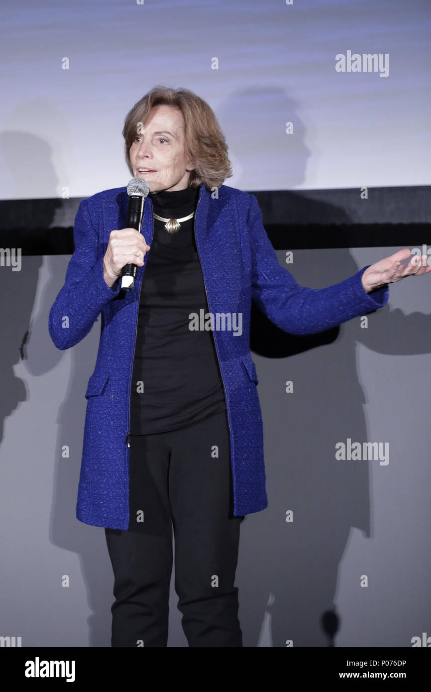 Nazioni Unite, New York, Stati Uniti d'America, 08 giugno 2018. 8 Giugno, 2018. Il biologo marino Sylvia Earle durante un panel di discussione tenutasi in occasione del mondiale degli oceani giorno. La discussione ha evidenziato il ruolo importante della gioventù e innovazione nelle soluzioni di indirizzamento verso la pulizia i nostri oceani oggi presso la sede delle Nazioni Unite a New York City.Foto: Luiz Rampelotto/EuropaNewswire Credito: Luiz Rampelotto/ZUMA filo/Alamy Live News Foto Stock