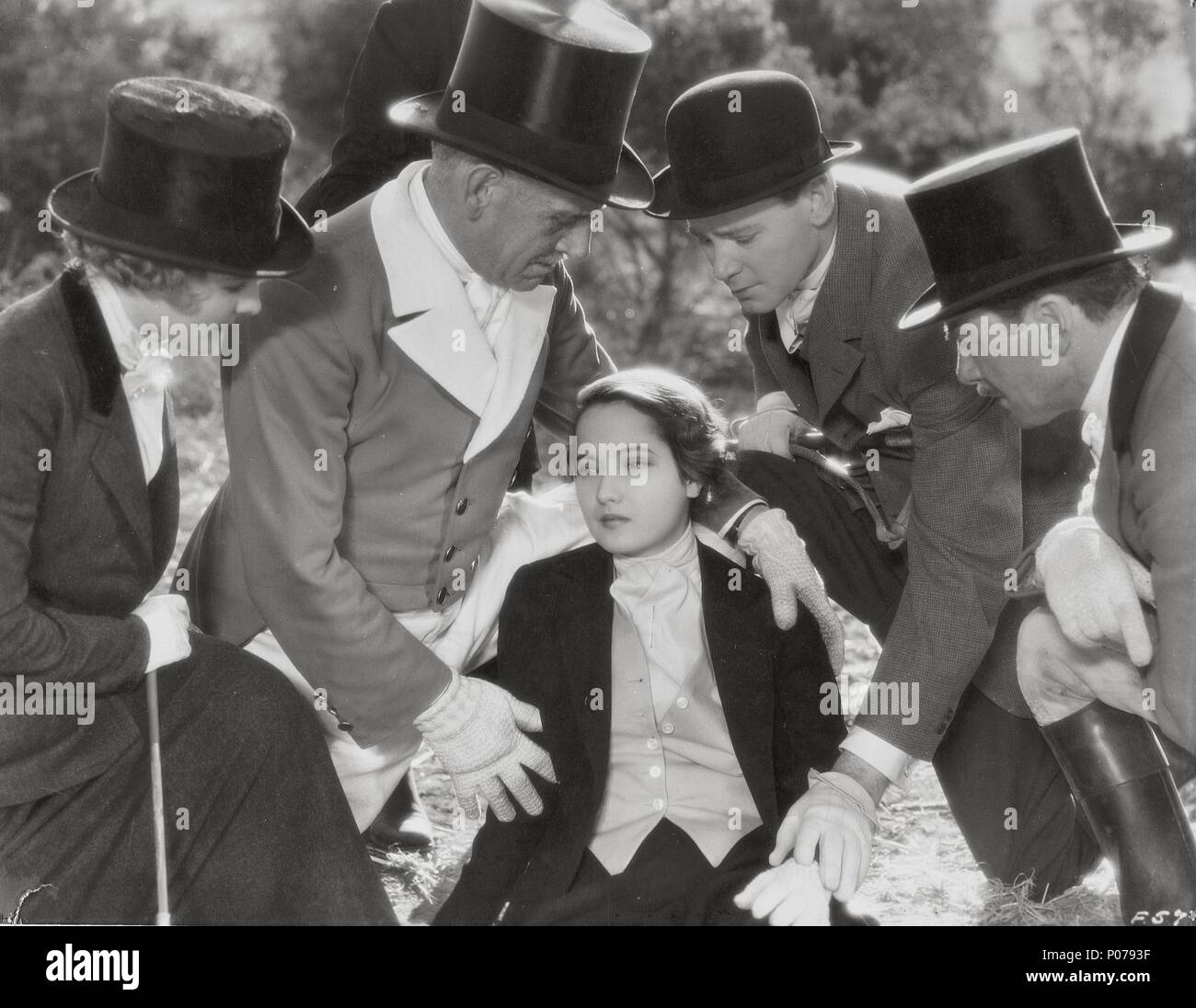 Pellicola originale titolo: Dark Angel. Titolo inglese: il Dark Angel. Regista: SIDNEY FRANKLIN. Anno: 1935. Stelle: MERLE OBERON. Credito: United Artists / Album Foto Stock