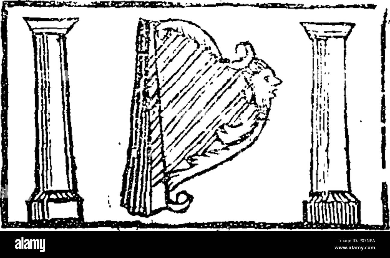 . Inglese: Fleuron dal libro: una guida per il malto-worm. La seconda parte. Essendo una descrizione degli usi e costumi dei più eminenti publick case in e attorno alla città di Londra e di Westminster. Con un suggerimento sui puntelli (o i clienti principali) di ciascuna casa. In un metodo di modo comune, che qualsiasi persona assetata (della capacità più cattivo) possono facilmente trovare il modo più vicina da una casa all'altra. Fatto da diverse mani. Illustrato con opportuni tagli. 112 Una guida per il malto-worm Fleuron T120379-34 Foto Stock