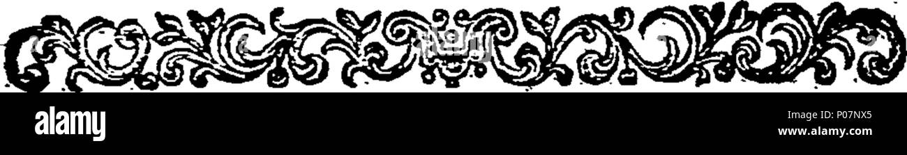 . Inglese: Fleuron dal libro: una guida per la salute attraverso le varie fasi della vita. In cui sono spiegati, I. I diversi gradi e le modifiche di età, la principale e inevitabili cause di vecchiaia e infine della nostra dissoluzione; con una cronologico e storico breve conto di lunga vita da prima del diluvio al tempo presente. II. La natura, proprietà, qualità, e influenza dell'aria. Di Aliments; la scelta di loro; il loro potere su corpi umani, con i loro buoni e cattivi effetti. Del Sonno e la Veglia; di movimento e riposo; di ritenzione e di escrezione; e delle passioni del Min Foto Stock