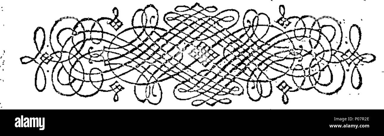 . Inglese: Fleuron dal libro: un ufficiale mantenuta nell'Isola di Man, dando un account del vento, meteo e ricorrenze giornaliere, per verso l'alto di undici mesi: ... In due volumi. Da Richard Townley, ... 114 Un ufficiale mantenuta nell'Isola di Man, dando un account del vento, meteo e ricorrenze giornaliere, per verso l'alto di undici mesi- - In due volumi Fleuron T130758-2 Foto Stock
