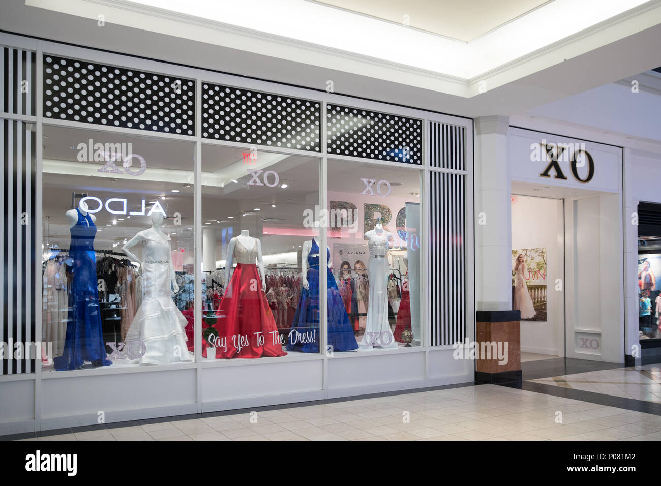 Formali XO King of Prussia PA USA. Maggio 30, 2018. Foto Stock