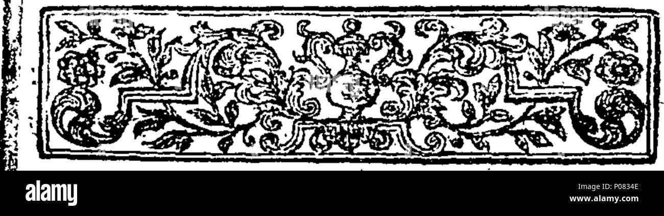 . Inglese: Fleuron dal libro: Consigli per un figlio, dirigere a lui come a schernire in se stesso i passaggi più importanti della vita. 269 Consigli ad un figlio, dirigere a lui come a schernire in se stesso i passaggi più importanti della vita. Fleuron N029835-2 Foto Stock