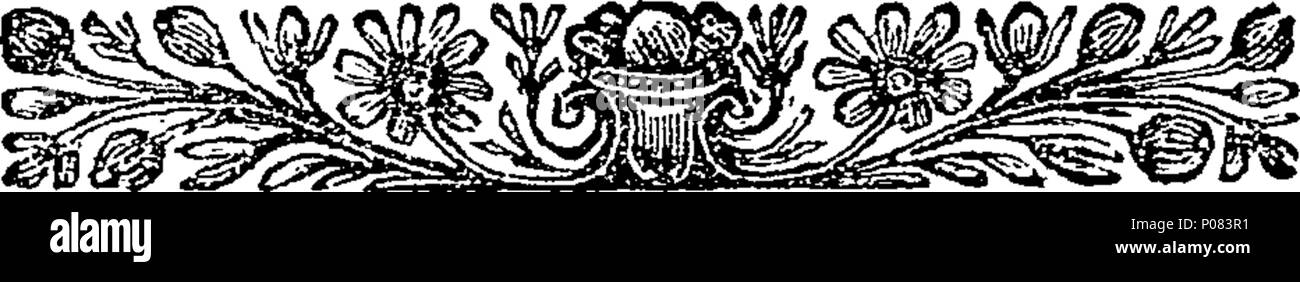 . Inglese: Fleuron dal libro: una lettera ad un sacerdote, relative al suo sermone il 30 gennaio: essendo un compleat risposta a tutte le prediche che mai o mai deve essere predicato, in simili ceppo, su questo anniversario. Da un amante della verità che desidera la pace perpetua e la prosperità della Gran Bretagna. 121 una lettera ad un sacerdote Fleuron T075800-4 Foto Stock