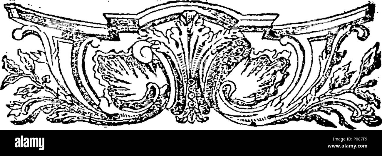 . Inglese: Fleuron dal libro: una storia generale della vita e delle avventure dei più famosi banditi, assassini, pirati, street-briganti, e ladro-takers. In particolare i quattro ultimi più noti cattivi, vale a dire il Macdaniel, salmone, Eagan e Berry. Come anche di questo famigerato complice di loro, Maria Jones e gli altri. Annunziando la diabolica Arts da essi praticata, per ottenere le persone innocenti condannati per furti e di condividere tra di loro i premi pagati per tali Convictious. Il tutto inframmezzato con numerosi racconti di deviazione, abbellito con le teste dei più notevoli Villians, Foto Stock