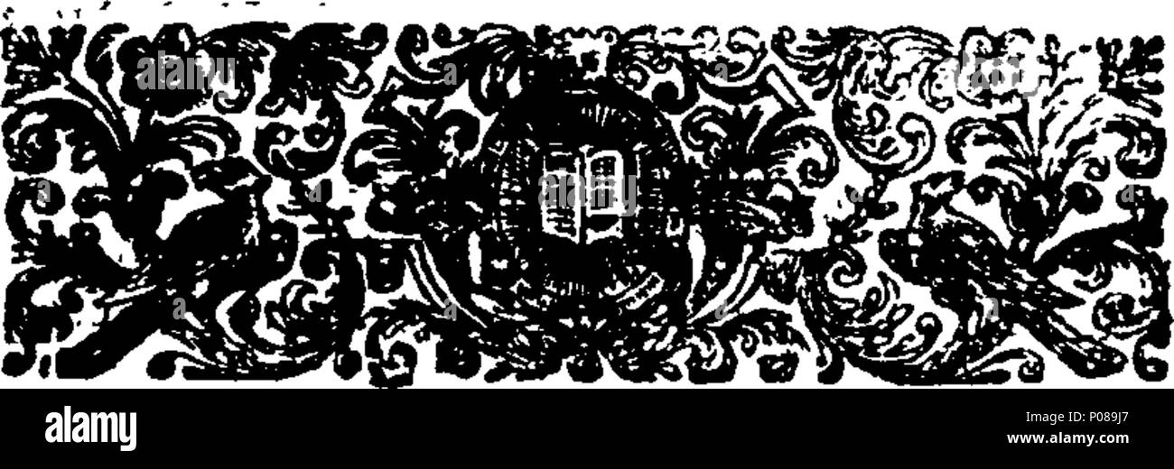 . Inglese: Fleuron dal libro: una vista generale dell'Inghilterra; rispettando la sua politica, commercio, tasse, debiti, produrre delle terre, le colonie, modi, &c. &C. Argumentatively dichiarato; dall'anno 1600, 1762; in una lettera a A. M. L. C. D. da M. V. D. M. ora tradotto dal francese, stampato per la prima volta nel 1762. 110 una vista generale dell'Inghilterra; rispettando la sua politica, commercio, tasse, debiti, produrre delle terre, le colonie, modi, etc Fleuron T040583-2 Foto Stock