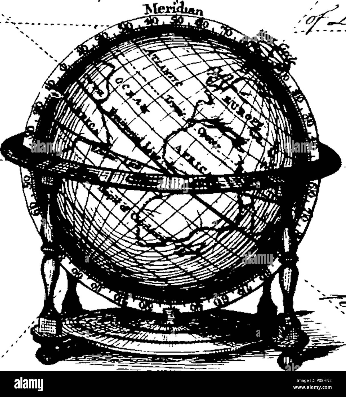 . Inglese: Fleuron dal libro: una chiave per la geografia, o una guida completa per l'uso dei globi. Per cui sono prefissate, una facile introduzione di aritmetica decimale e l'estrazione di radici. Analogamente, una appendice, essendo una vista superficiale del sistema solare, introdotto in un dialogo tra il master e lo studioso, è aggiunto ad esso. Da John Richardson, precettore, Sheffield. Illustrata con un elegante Frontespizio, inciso per lo scopo. 117 una chiave di geografia, o una guida completa per l'uso di i globi Fleuron T061548-1 Foto Stock