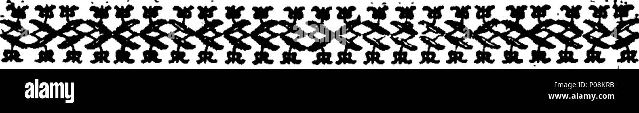 . Inglese: Fleuron dal libro: una lettera a Lieut. Gen. Burgoyne, causate da una seconda edizione del suo Stato di spedizione dal Canada. 123 una lettera a Lieut Fleuron N002049-1 Foto Stock