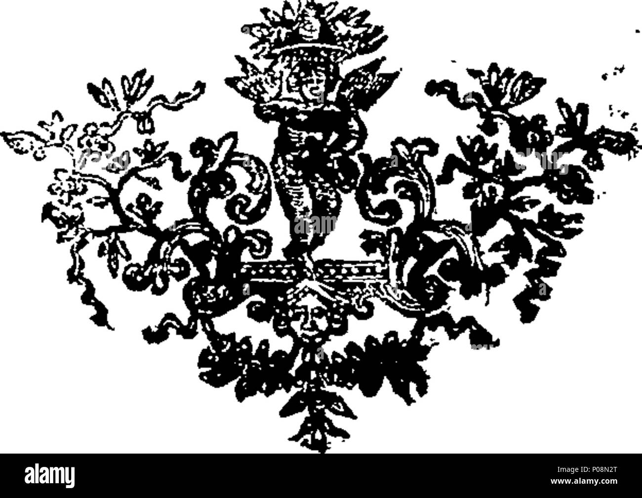 . Inglese: Fleuron dal libro: una lettera alle chiese protestanti dissidenti dell'Irlanda. 124 una lettera ai dissidenti protestanti dell'Irlanda. Fleuron T001662-1 Foto Stock