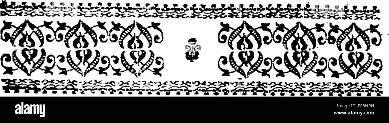 . Inglese: Fleuron dal libro: una Lettera al reverendo il Prolocutor essendo una risposta a quella parte della sua lettera che riguarda il re della supremazia. Da Edward Tenison D. D. Arch-Deacon di Carmarthen. 125 una Lettera al reverendo il Prolocutor essendo una risposta a quella parte della sua lettera che riguarda il re della supremazia Fleuron T116766-2 Foto Stock