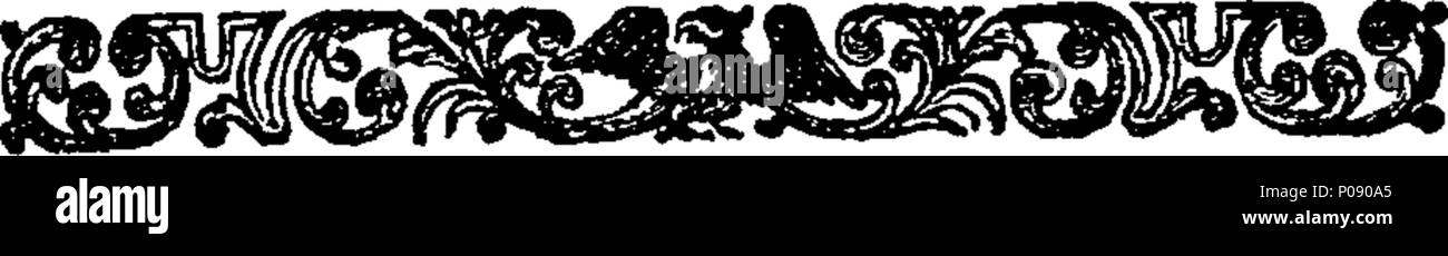 . Inglese: Fleuron dal libro: anfitrione. Comedie. Par Monsieur De Moliere. Amphitryon. Una commedia. Dal francese di Moliere. 284 anfitrione. Comedie. Par Monsieur De Moliere. Amphitryon. Una commedia. Dal francese di Moliere. Fleuron T064110-2 Foto Stock