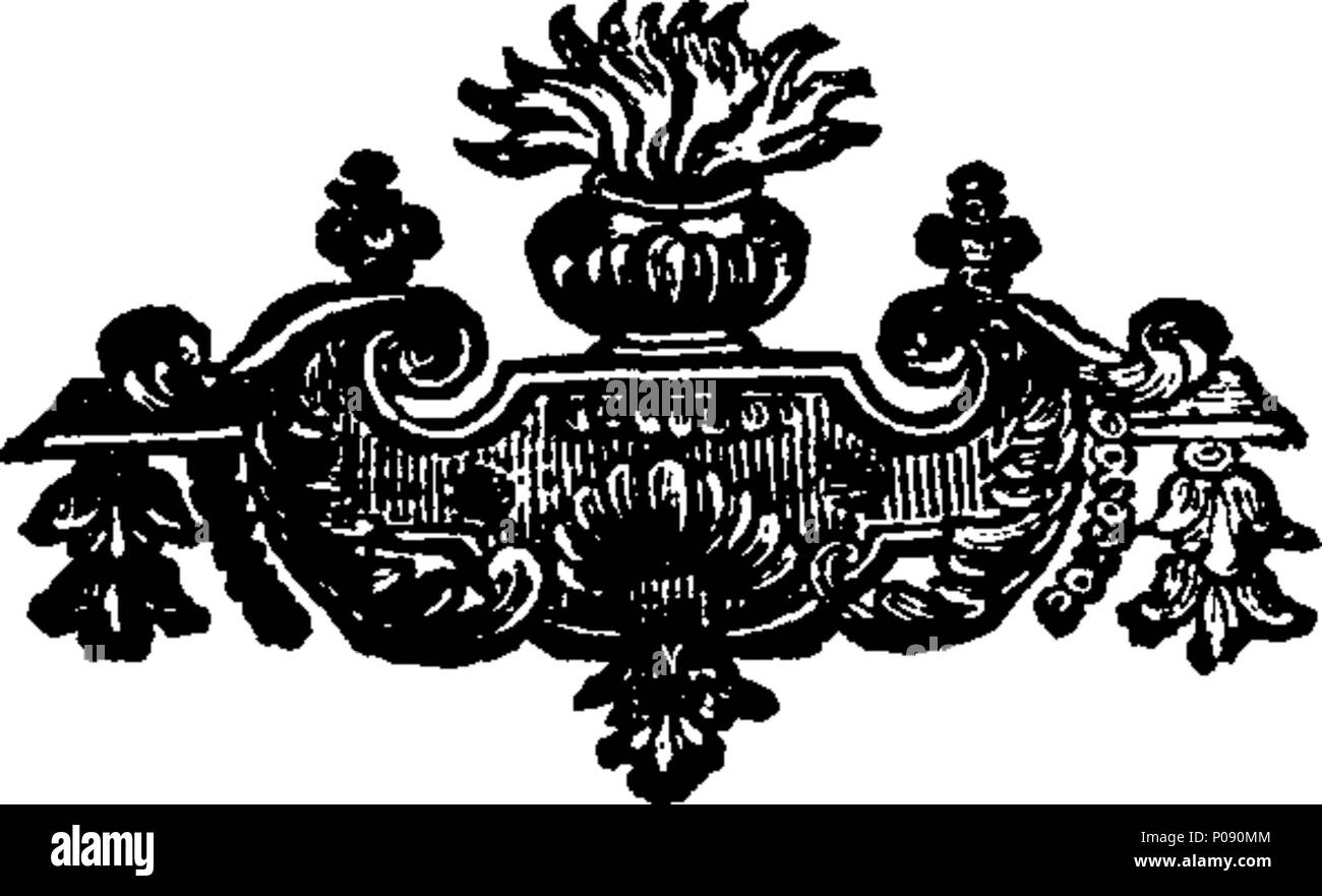 . Inglese: Fleuron dal libro: divertente e istruttivo di favole in francese e in inglese. Diviso in sezioni; e le due lingue rispondendo quasi letteralmente, per la maggiore Conveniency degli allievi. Il tutto illustrato con le figure. Progettato principalmente per le scuole. Parte II. 285 divertente e istruttivo di favole in francese e in inglese Fleuron T194443-36 Foto Stock