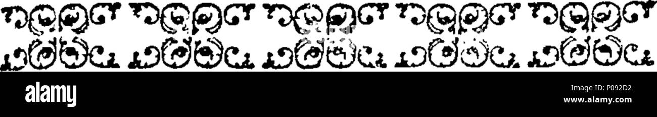 . Inglese: Fleuron dal libro: una nuova edizione della vita e azioni eroiche della rinomata'd Sir William Wallace generale e governour della Scozia: in cui le vecchie parole oscure sono resi più intelligibile. e adattata per la comprensione di tali che non hanno tempo libero per studiare il significato e l' importazione di tali frasi. Senza la guida di un glossario. Da William Hamilton. A cui è allegata la vita e marziale atchievements di quel valoroso eroe. Robert Bruce re di Scozia. Da John Hervey. 147 Una nuova edizione della vita e azioni eroiche della rinomata'd Sir William Wallace generale e governare Foto Stock