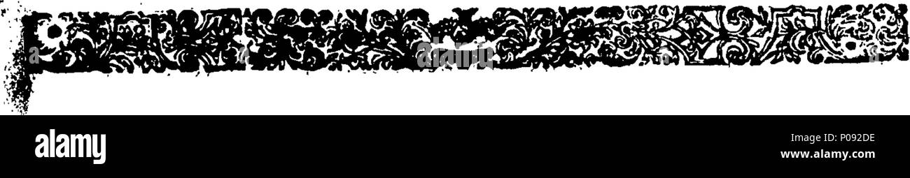 . Inglese: Fleuron dal libro: un abstract di quelle parti del costume del Viscounty Provostship e di Parigi, che erano stati ricevuti e praticata nella provincia del Quebec, nel tempo del governo francese. Redatto da un comitato ristretto del canadese colleghi, ben esperta nelle leggi di Francia e di quella provincia. Dal desiderio della onorevole Guy Carleton, Esquire, Governour in capo di detta provincia. 287 Un abstract di quelle parti del costume del Viscounty e Provostship di Parigi Fleuron T094206-4 Foto Stock