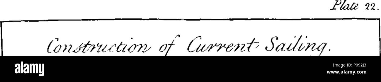 . Inglese: Fleuron dal libro: un nuovo epitome della pratica di navigazione; o la guida per l'Indiano Mari. Contenenti, I. Gli elementi di apprendimento matematico utilizzato e applicato nella teoria e nella pratica di affari nautico. II. La Teoria della navigazione, dedotta da principi originali. III. Il metodo di correzione e di determinare la longitudine in mare; dalla variazione di ago magnetico. IV. La pratica di navigazione, in tutti i tipi di barca a vela. Il tutto illustrato con una varietà di rame-piastre. Da Samuele Dunn, insegnante di matematica, Londra. 147 Un nuovo epitome della pratica di navigazione; o guida t Foto Stock