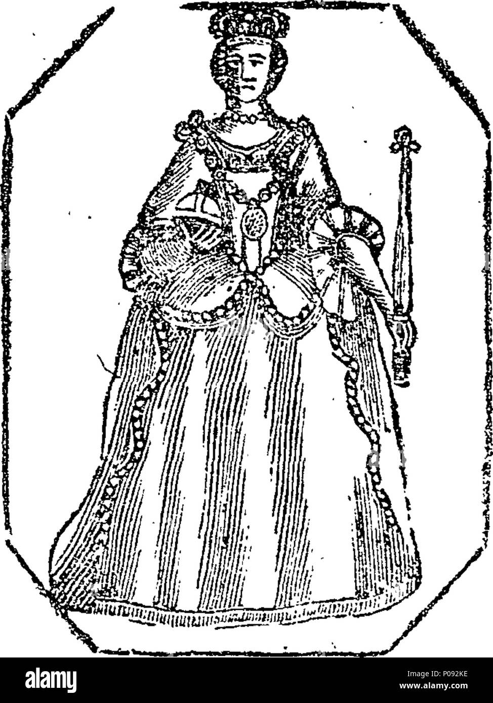 . Inglese: Fleuron dal libro: un nuovo emblema degli annali della Gran Bretagna: o, una succinta, imparziale storia dell'Inghilterra, dal periodo più remoti di intelligence per la conclusione della precedente guerra. Contenente un soddisfacente conto di ogni ricorrenza interessanti e carattere memorabile, rispetto alla storia inglese, sia in patria che all'estero. In particolare la sua origine; i progressi del suo impero; le leggi civili e religiosi dello stabilimento; le varie operazioni di notevole, navali e militari; con le transazioni dei più celebri personaggi che si sono distinti in un politico, Ecclesi Foto Stock