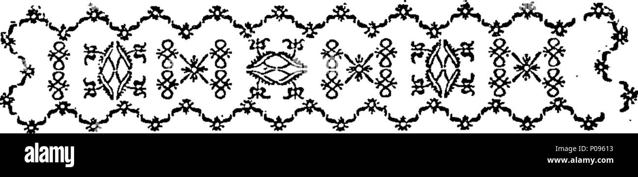 . Inglese: Fleuron dal libro: un maggior parte cicumstantial [sic] account di questo infelice giovane donna Miss Bell, altrimenti Sharpe, morto a Marybone sabato 4 ottobre. ... Da Heartfree, ... 133 un più cicumstantial (sic) conto di questa sfortunata signora giovane Miss Bell, altrimenti Sharpe, morto a Marybone sabato 4 ottobre Fleuron T112937-1 Foto Stock