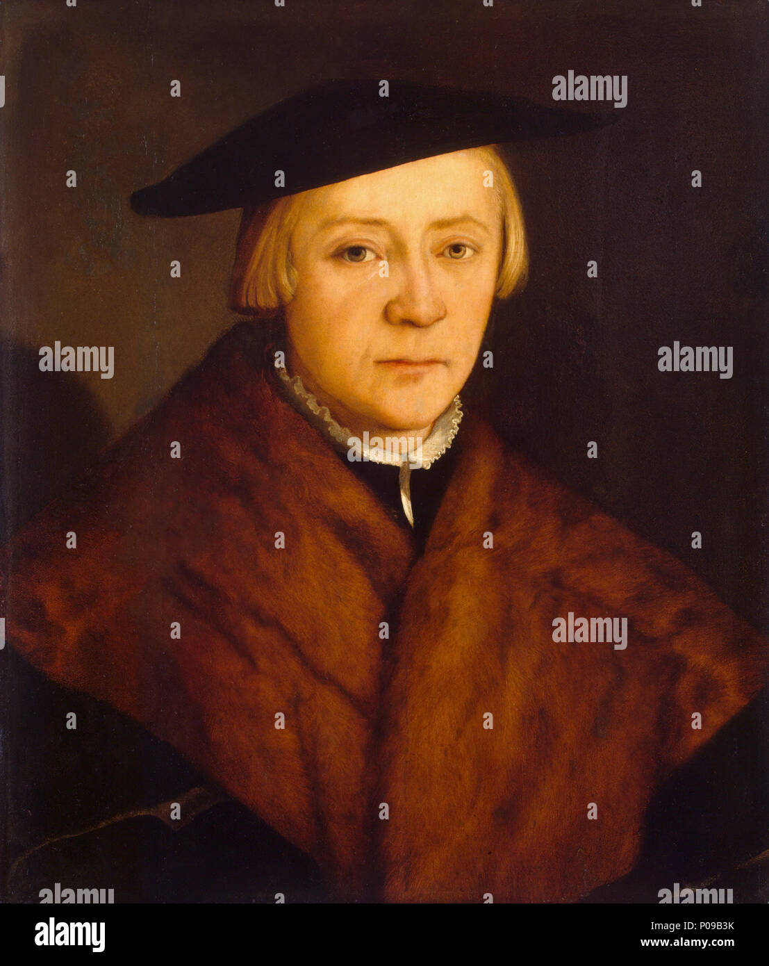 . Ritratto di un uomo . dopo 1548 283 Christoph Amberger - Bildnis eines Mannes (Eremitage) Foto Stock