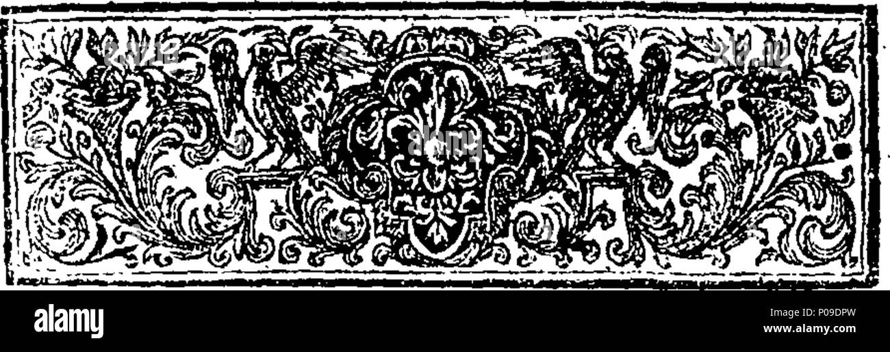 . Inglese: Fleuron dal libro: un abstract di grammatica inglese e la retorica: contenente il capo dei principi e delle regole di entrambe arti, necessaria per la scrittura della lingua correttamente e profumatamente. In un nuovo, facile e metodo Distinct. Progettato per introdurre la studioso inglese ad un solo concetto di decenza, e la bellezza della sua lingua madre. Da Daniel Turner. 287 Un abstract di grammatica inglese e la retorica- contenente il capo dei principi e delle regole di entrambe arti Fleuron T108203-4 Foto Stock