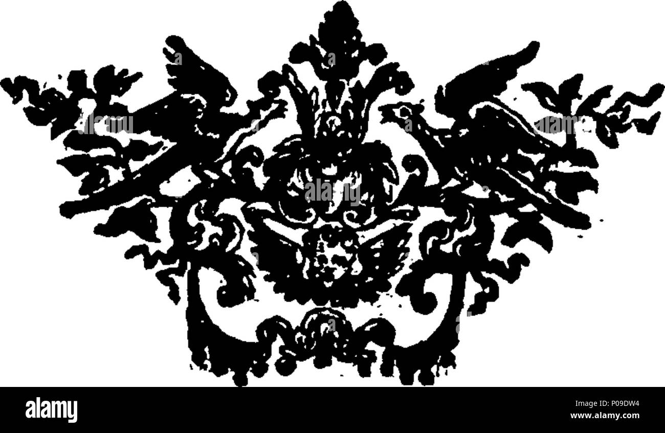 . Inglese: Fleuron dal libro: un nuovo dizionario degli scambi e del commercio, compilato dalle informazioni dei più eminenti di mercanti, e dalle opere dei migliori scrittori su soggetti commerciali, in tutte le lingue. Contenente, tra le altre cose, I. Un conto di tutte le produzioni naturali, che sono favorevole al commercio, in tutto il mondo. II. I diversi produttori stabiliti in ciascun paese in particolare. III. Le spiegazioni di tutti i termini usati in commercio. IV. Le spiegazioni dei principali termini di geografia, di astronomia e di navigazione, nella misura in cui sono connessi con il commercio. V. un esatto Foto Stock