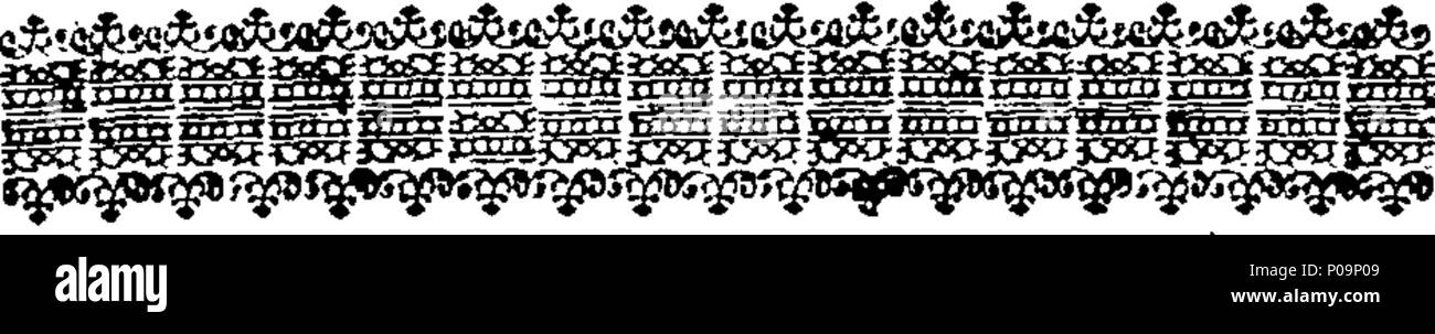 . Inglese: Fleuron dal libro: una nuova e accurata descrizione della costa della Guinea, divisi in oro, lo slave e la Costa d'Avorio. Contenente un ordine geografico, politico e di storia naturale dei regni e paesi: con un conto in particolare del dilagante, il progresso e la condizione attuale di tutti gli insediamenti europei su quella costa; e le giuste misure per migliorare i diversi rami della Guinea del commercio. Illustrata con diversi tagli. Scritto originariamente in Olandese da William Bosman, chief fattore per l'olandese al Castello di San Giorgio d'Elmina. E ora fatto fedelmente in E Foto Stock