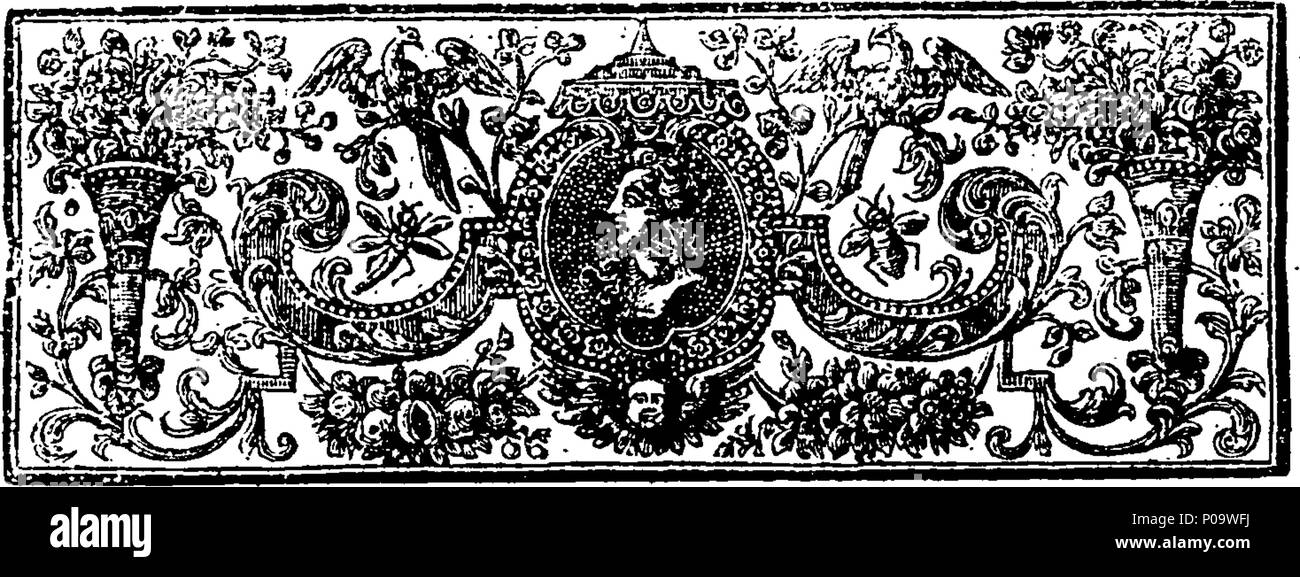 . Inglese: Fleuron dal libro: un conto dei paesi limitrofi a Hudson's Bay. nella parte nord-ovest dell'America: contenente una descrizione dei loro laghi e fiumi, la natura del terreno e il clima e i loro metodi di commercio, &c. Annunziando il vantaggio di essere realizzato da colonie di assestamento e apertura di un commercio di queste parti; per cui il francese sarà privato in una misura più grande del loro traffico in pelliccia, e la comunicazione tra il Canada e del Mississippi essere tagliata. Con un abstract del capitano Middleton's Journal, e osservazioni sul suo comportamento durante il suo viaggio, e poiché la sua ri Foto Stock