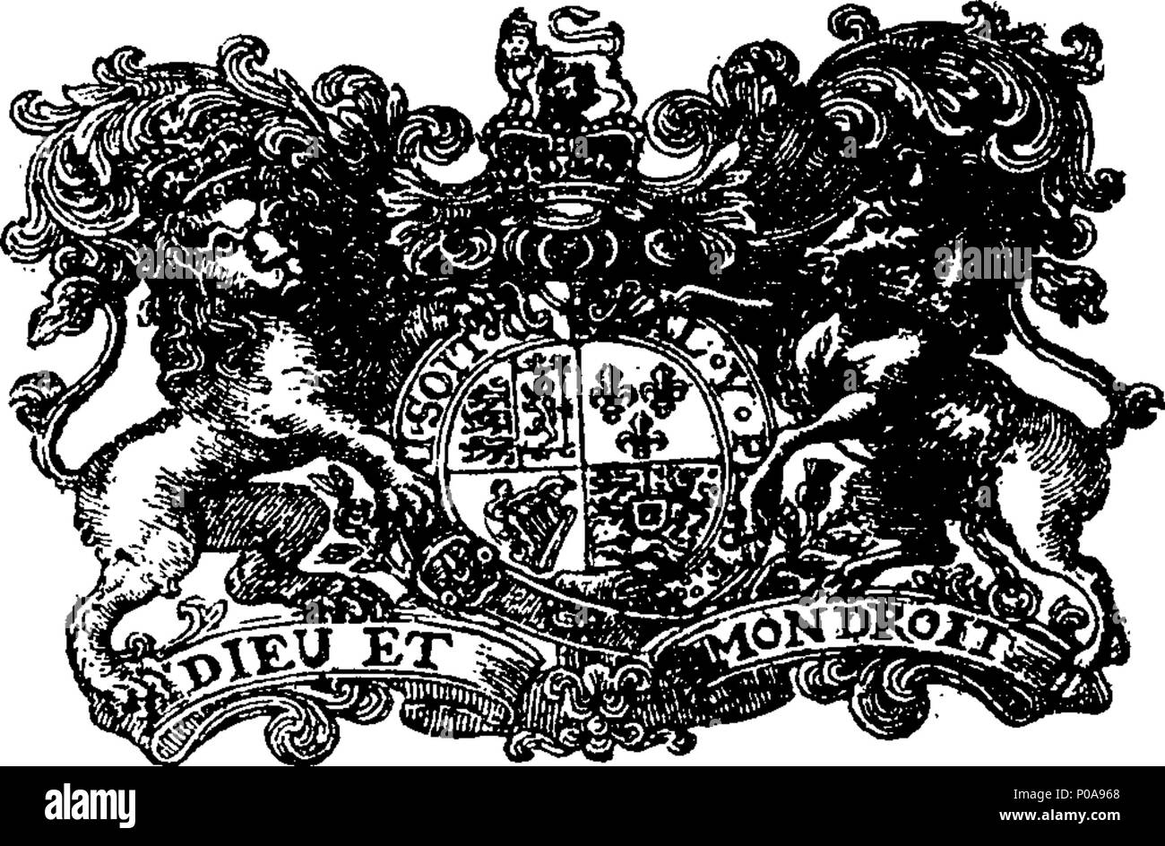 . Inglese: Fleuron dal libro: un atto per continuare la libertà di esportare irlandese panno di lino ai britannici di piantagioni in America duty-free; e per la più efficace di individuazione e perseguimento di come devono esportare illegittimamente wooll e manufatti di lana da Irlanda e per il sollievo di John Fletcher, nel rispetto del dovere da lui pagato per un quantitativo di sale perso nell'esportazione per l'Irlanda. 295 Un atto per continuare la libertà di esportare irlandese panno di lino ai britannici di piantagioni in America duty-free; e per la più efficace scoperta Fleuron N052349-1 Foto Stock
