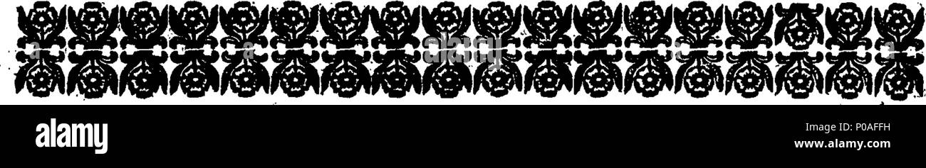 . Inglese: Fleuron dal libro: un conto dei debiti publick all'Erario, come essi stanno ora: ... A cui si aggiungono, seasonable osservazioni sulle rendite, in risposta a Sir Richard Steele di crisi. 292 Un account del publick debiti presso il pubblico erario Fleuron T018723-1 Foto Stock