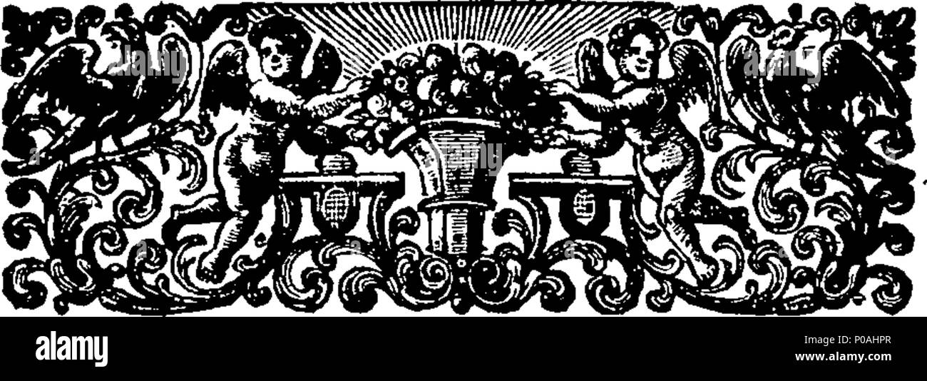 . Inglese: Fleuron dal libro: un nuovo sondaggio dell'Inghilterra. In cui i difetti di Camden sono forniti e gli errori dei suoi seguaci ha sottolineato: Le opinioni dei nostri antiquari rispetto: Il militare romana modi rintracciati; e le stazioni risolte secondo l itinerario, senza alterare le figure. Con un po' di Storia Naturale di ciascuna contea. Da N. Salmone, LL. B. In due volumi. ... La comprensione, Kent, Sussex e Surrey, Middlesex, Essex e Suffolk, Norfolk, Cambridgeshire, Huntingdonshire, Lincolnshire, Nottinghamshire, Rutlandshire, Leicestershire, Northamptonshire, Bedfordshire. A cui si aggiungono, Foto Stock