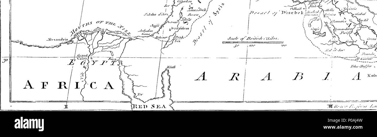 . Inglese: Fleuron dal libro: un nuovo sistema di geografia: o, una descrizione generale del mondo. Contenente un Account circostanziali di tutti i paesi, i regni e stati d'Europa, Asia, Africa e America; la loro situazione, clima, montagne, mari, laghi, fiumi, &c. La religione, educazione, doganale, produce il commercio, e gli edifici degli abitanti: con gli uccelli, animali, pesci, rettili, insetti, i vari vegetali e minerali trovati in diverse regioni: anche una storia concisa di ciascun paese fin dai primi tempi; e una trattazione introduttiva sulla scienza della geografia. Foto Stock