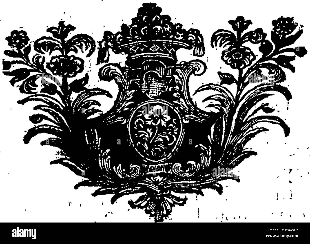 . Inglese: Fleuron dal libro: un razionale illustrazione del libro di preghiera comune e amministrazione dei sacramenti e di altri riti e cerimonie della Chiesa, secondo l'uso della chiesa di Inghilterra. In cui liturgie in generale sono dimostrato legittima e necessaria e un account storico è dato della nostra propria: Le diverse tabelle, regole e Kalendar sono considerare'd, e le apparenti differenze reconcil'd: tutti i Rubricks, le preghiere, i riti e cerimonie sono spiegato, e confrontati con le liturgie della Chiesa primitiva: Il metodo esatto e armonia di ogni ufficio è mostrami'd, e Foto Stock