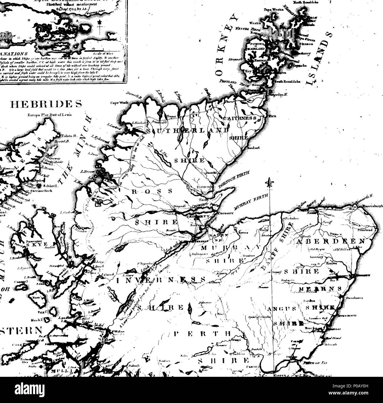 . Inglese: Fleuron dal libro: un conto dello stato attuale delle Ebridi. E le coste occidentali della Scozia: in cui viene effettuato un tentativo di spiegare le circostanze che finora hanno represso il settore dei nativi; e alcuni accenni sono suggeriti per promuovere il settore della pesca e promuovere altri miglioramenti in questi paesi. Essendo la sostanza di una relazione ai signori del Tesoro di fatti raccolti in un tour delle isole Ebridi, con grandi aggiunte; insieme con gli elementi di prova forniti prima che il comitato della pesca: da James Anderson, lld. Frs. Fsa. Scot. Autore dell'interesse di Gr Foto Stock
